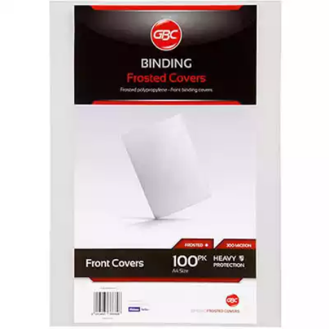 Picture of GBC IBICO BINDING COVER 300 MICRON A4 FROSTED PACK 100