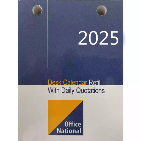 Picture of OFFICE NATIONAL THCRON DESK CALENDAR REFILL TOP PUNCH