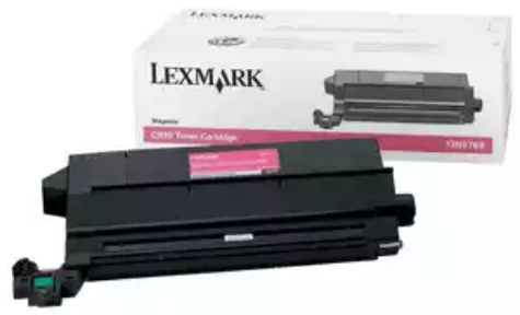 Picture of LEXMARK 12N0769 TONER CARTRIDGE MAGENTA