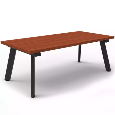 Picture of RAPIDLINE ETERNITY COFFEE TABLE 1200 X 600MM CHERRY/BLACK