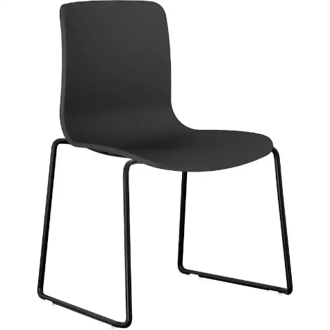 Picture of DAL ACTI CHAIR SLED BASE BLACK POWDERCOAT FRAME BLACK SHELL