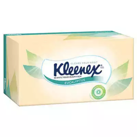 Picture of KLEENEX FACIAL TISSUE 3-PLY EUCALYPTUS