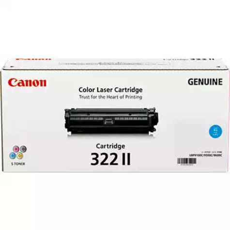 Picture of CANON CART322 TONER CARTRIDGE HIGH YIELD CYAN