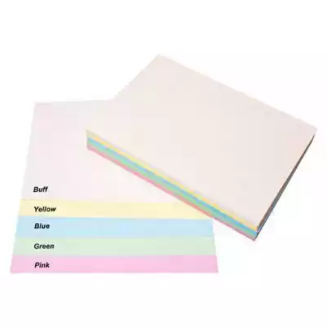 Picture of QUILL XL MULTIOFFICE COLOURED A4 COPY PAPER 80GSM PASTEL ASSORTED PACK 500 SHEETS