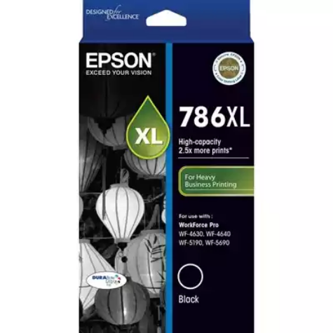 Picture of EPSON 786XL INK CARTRIDGE HIGH YIELD BLACK