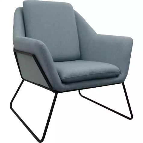 Picture of RAPIDLINE CARDINAL VISITOR CHAIR ARMS BLUE