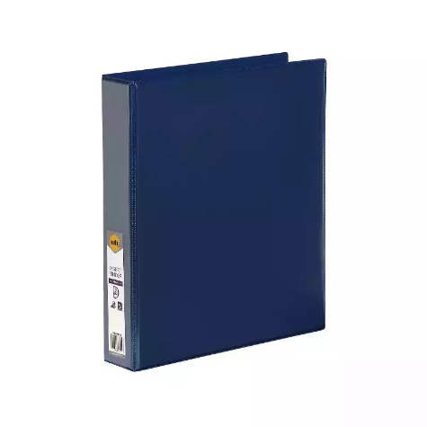 Picture of MARBIG CLEARVIEW INSERT RING BINDER 4D 38MM A4 BLUE