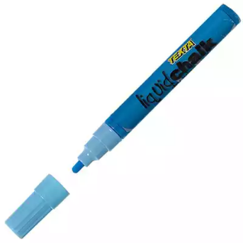 Picture of TEXTA LIQUID CHALK MARKER WET WIPE BULLET 4.5MM BLUE