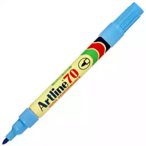 Picture of ARTLINE 70 PERMANENT MARKER BULLET 1.5MM LIGHT BLUE