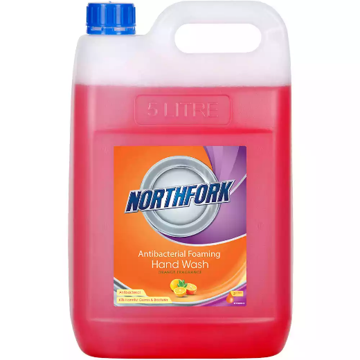 Picture of NORTHFORK FOAMING HANDWASH ORANGE ANTIBACTERIAL 5 LITRE