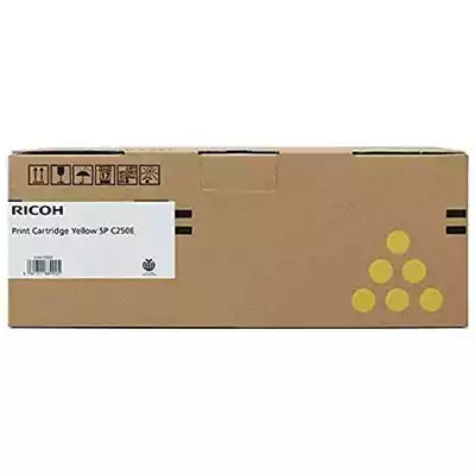 Picture of RICOH 407550 SPC250 TONER CARTRIDGE YELLOW