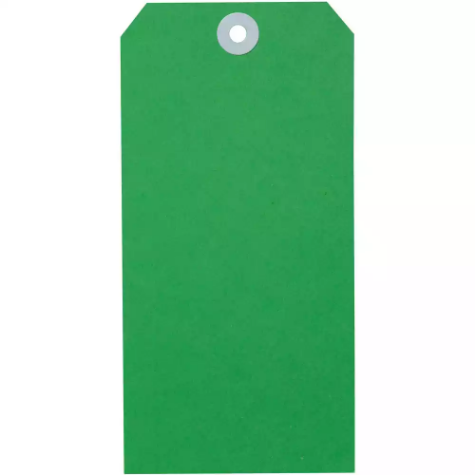 Picture of AVERY 18130 SHIPPING TAG SIZE 8 160 X 80MM GREEN BOX 1000