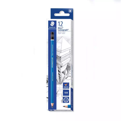 Picture of STAEDTLER 100 MARS LUMOGRAPH SKETCHING PENCIL 4B BOX 12