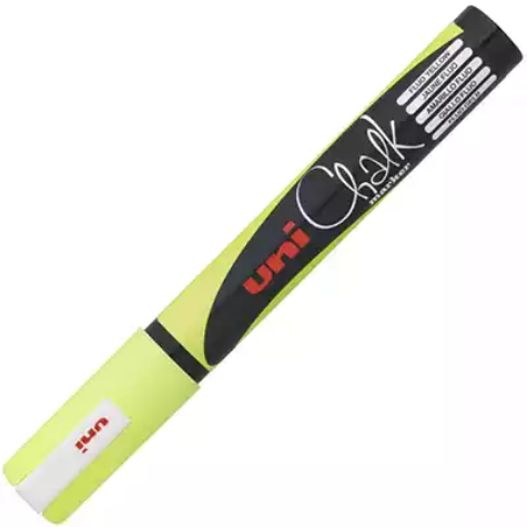 Picture of UNI-BALL CHALK MARKER BULLET TIP 2.5MM FLUORO YELLOW