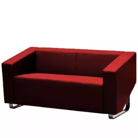 Picture of CUBE SOFA LOUNGE THREE SEATER RED