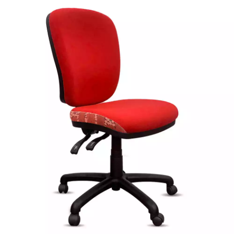 Picture of ORANGE DUST SPECTRUM ALICE OFFICE CHAIR HIGH BACK 510 X 490 X 960MM OCHRE RED