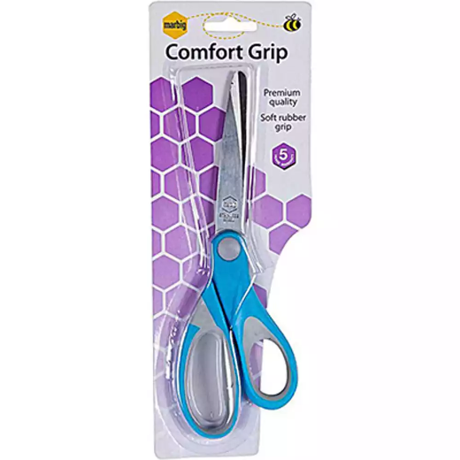 Picture of MARBIG COMFORT GRIP SCISSORS 182MM BLUE