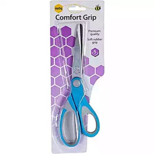 Picture of MARBIG COMFORT GRIP SCISSORS 182MM BLUE