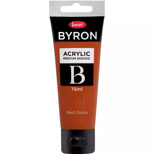 Picture of JASART BYRON ACRYLIC PAINT 75ML RED OXIDE