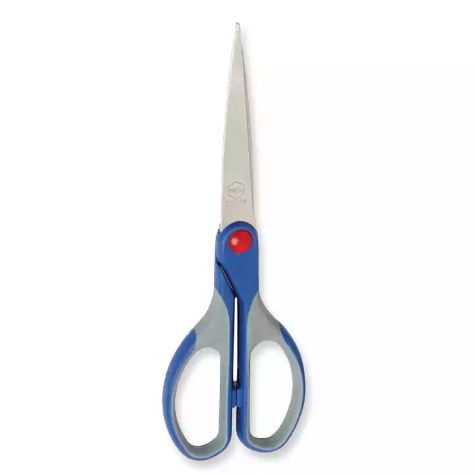 Picture of MARBIG COMFORT GRIP SCISSORS LEFT/RIGHT HAND 182MM BLUE