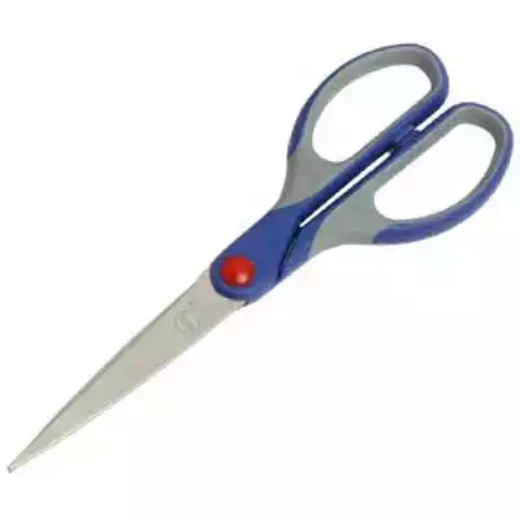 Picture of MARBIG COMFORT GRIP SCISSORS LEFT/RIGHT HAND 182MM BLUE