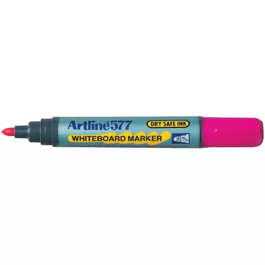 Picture of ARTLINE 577 WHITEBOARD MARKER BULLET 3MM PINK