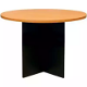 Picture of OXLEY ROUND MEETING TABLE 900MM DIAMETER BEECH/IRONSTONE