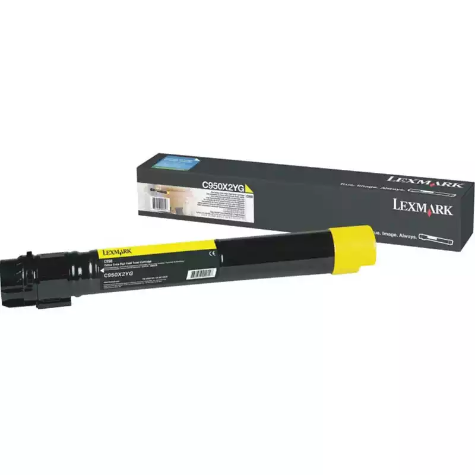 Picture of LEXMARK C950X2YG TONER CARTRIDGE YELLOW