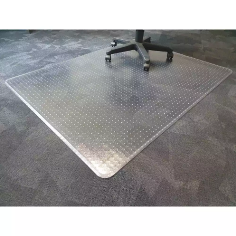 Picture of ANCHORMAT DELUXE CHAIRMAT PVC RECTANGLE CARPET 1160 X 1510MM CLEAR