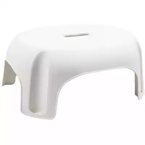 Picture of ITALPLAST PLASTIC SINGLE STEP STOOL 296 X 387 X 210MM WHITE