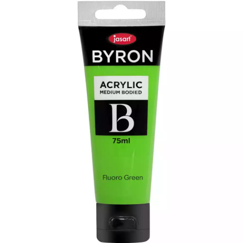 Picture of JASART BYRON ACRYLIC PAINT 75ML FLUORO GREEN