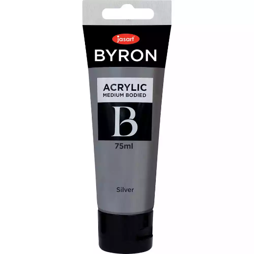 Picture of JASART BYRON ACRYLIC PAINT 75ML SILVER