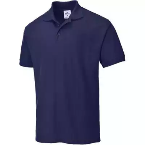 Picture of PORTWEST B210 NAPLES MENS POLO SHIRT NAVY XS