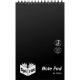 Picture of SPIRAX P563A REPORTERS NOTEBOOK 8MM RULED TOP OPEN 200 X 127MM 200 PAGE BLACK