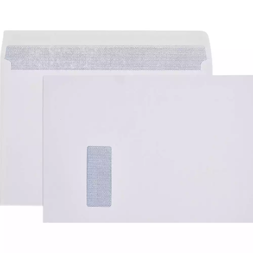 Picture of CUMBERLAND C4 ENVELOPES SECRETIVE BOOKLET MAILER WINDOWFACE STRIP SEAL 100GSM 324 X 229MM WHITE BOX 250