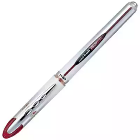 Picture of UNI-BALL UB200 VISION ELITE ROLLERBALL PEN 0.8MM RED