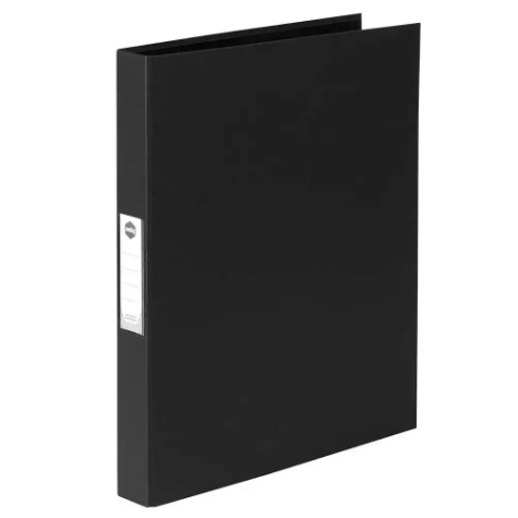 Picture of MARBIG ENVIRO DELUXE RING BINDER PVC 3D 32MM A3 BLACK