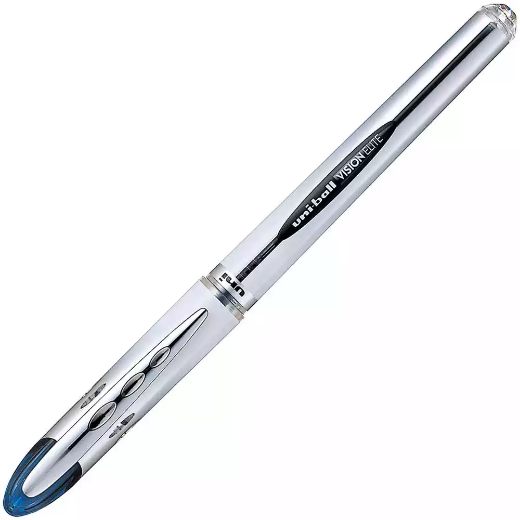 Picture of UNI-BALL UB200 VISION ELITE ROLLERBALL PEN 0.8MM BLUE