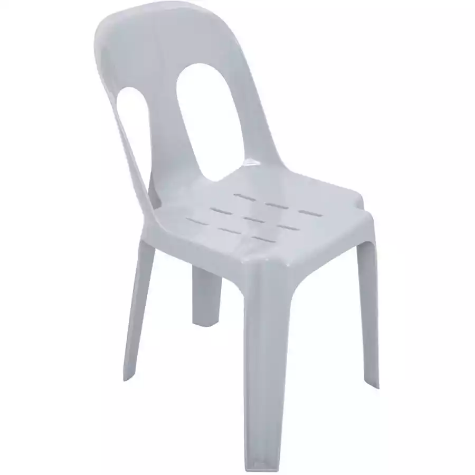 Picture of RAPIDLINE PIPEE PLASTIC STACKING CHAIR GREY