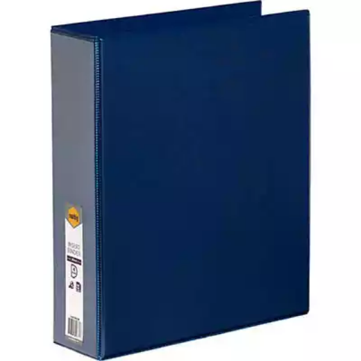 Picture of MARBIG CLEARVIEW INSERT RING BINDER 4D 50MM A4 BLUE