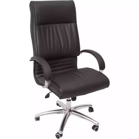 Picture of RAPIDLINE CL820 EXECUTIVE CHAIR HIGH BACK ARMS PU BLACK