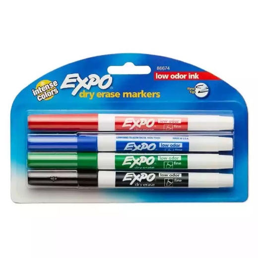 Picture of EXPO WHITEBOARD MARKER FINE WALLET 4