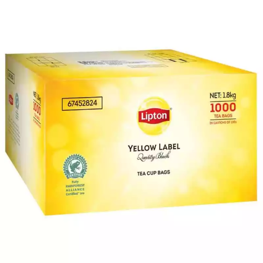 Picture of LIPTON QUALITY STRING AND TAG TEA BAGS CARTON 1000