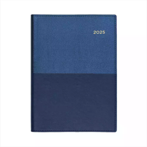 Picture of COLLINS VANESSA 585.V59 DIARY WITH NOTES MONTH TO VIEW A5 BLUE