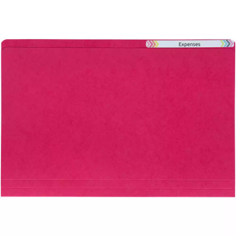 Picture of AVERY 81512 MANILLA FOLDER FOOLSCAP RED BOX 100