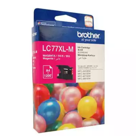 Picture of BROTHER LC77XLM INK CARTRIDGE HIGH YIELD MAGENTA