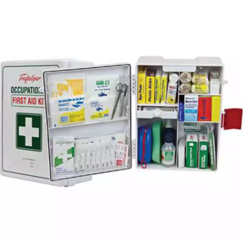 Picture of TRAFALGAR NATIONAL WORKPLACE FIRST AID KIT WALL MOUNT ABS