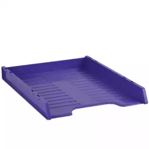 Picture of ITALPLAST SLIMLINE MULTI FIT DOCUMENT TRAY A4 GRAPE