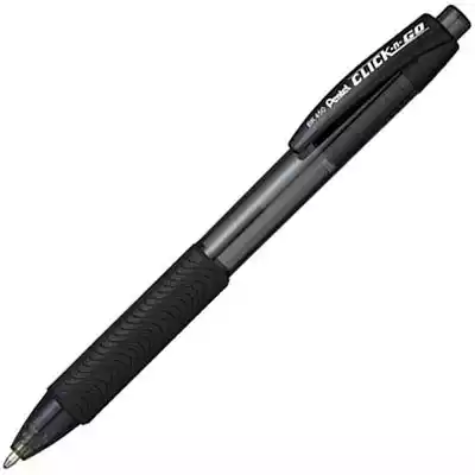 Picture of PENTEL BK450 CLICK-N-GO RETRACTABLE BALLPOINT PEN 1.0MM BLACK