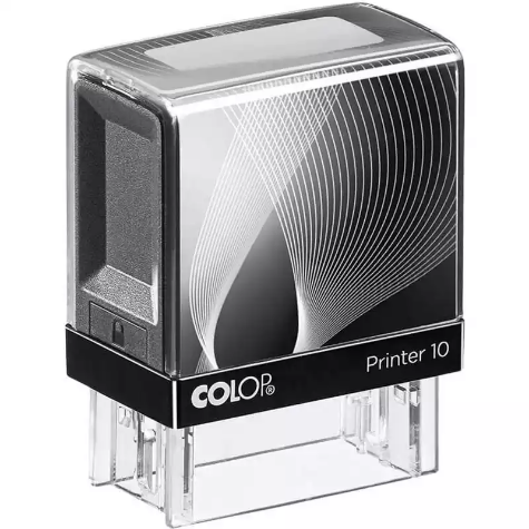 Picture of COLOP P10 CUSTOM MADE PRINTER SELF-INKING STAMP 27 X 10MM